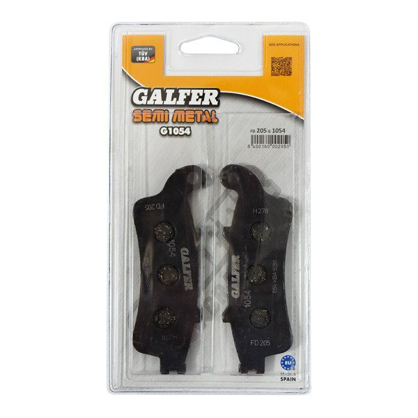GALFER Brake pad fd205
